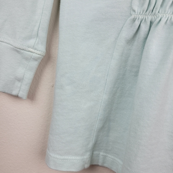 Juicy Couture Big Deal Rhinestone Graphic Baby Tee Size S Blue Mint Y2K Vintage - Picture 10 of 11